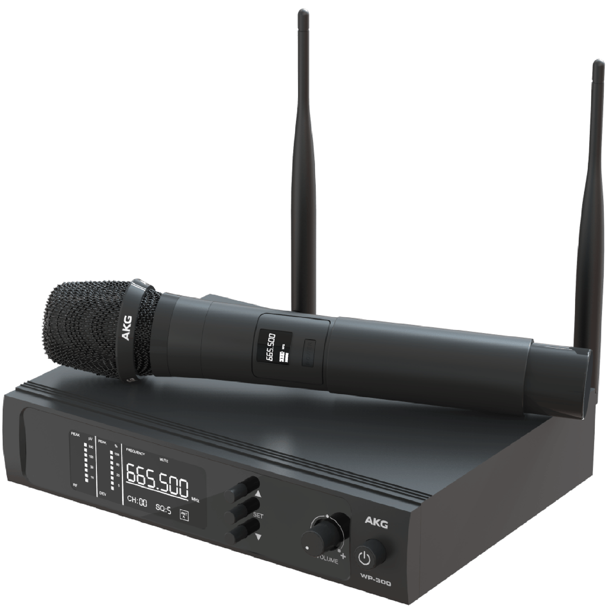 Microfone Sem Fio Digital de Mao WP-300 - AKG-2